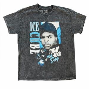 Ice Cube Today Was a Good Day T-Shirt Size L Unisex Graphic Rap Tee NWOT